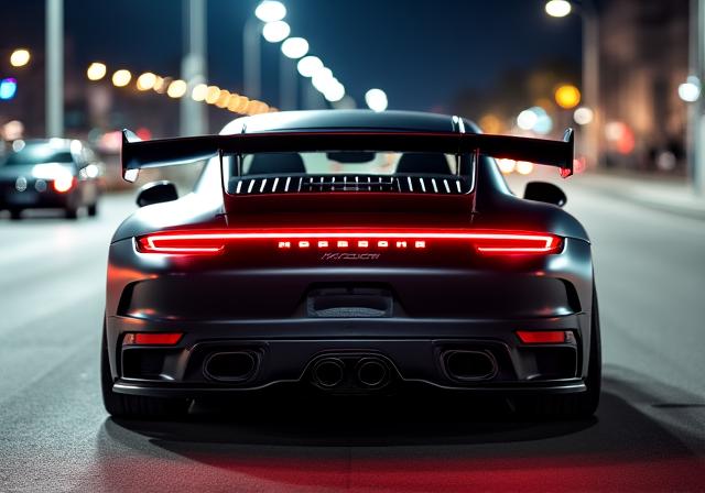 Porsche 911 Custom Wrap and Aero